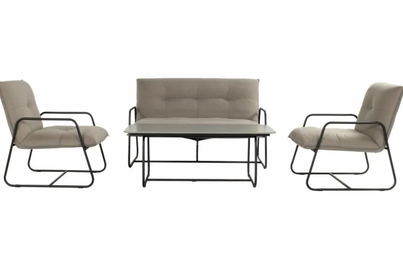 Gartensofas|Loungesofas|SCHÖNER WOHNEN-Kollektion Lounge-Sofa Fontein Carbon