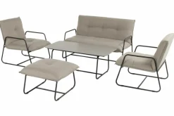 Gartensofas|Loungesofas|SCHÖNER WOHNEN-Kollektion Lounge-Sofa Fontein Carbon