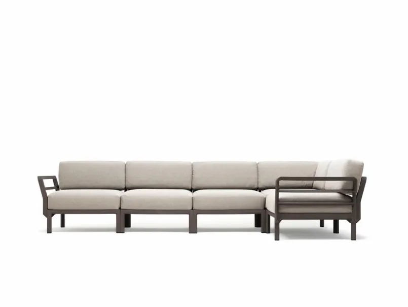 Gartensofas|Loungesofas|Nardi Lounge-Sofa Maximo 5 Perla
