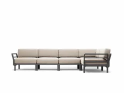 Gartensofas|Loungesofas|Nardi Lounge-Sofa Maximo 5 Perla