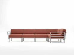 Gartensofas|Loungesofas|Nardi Lounge-Sofa Maximo 5 Rot