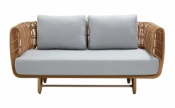 Gartensofas|Loungesofas|Cane-line Lounge-Sofa Nest 2-Sitzer rechts Beige