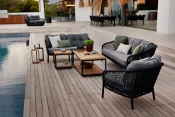 Gartensofas|Loungesofas|Cane-line Lounge-Sofa Ocean 2-Sitzer Schwarz