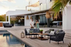 Gartensofas|Loungesofas|Cane-line Lounge-Sofa Ocean 2-Sitzer Schwarz