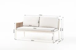 Loungesofa Pescara< Clearance