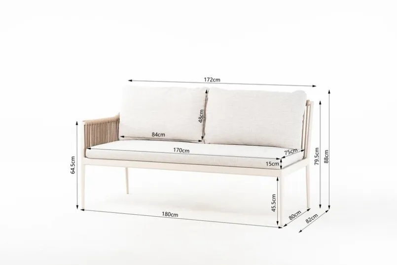 Loungesofa Pescara< Clearance