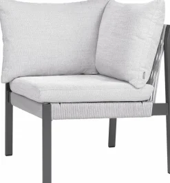 Loungemöbel-Sets|Stern Lounge-Sofa Tammo Eckelement Perlgrau