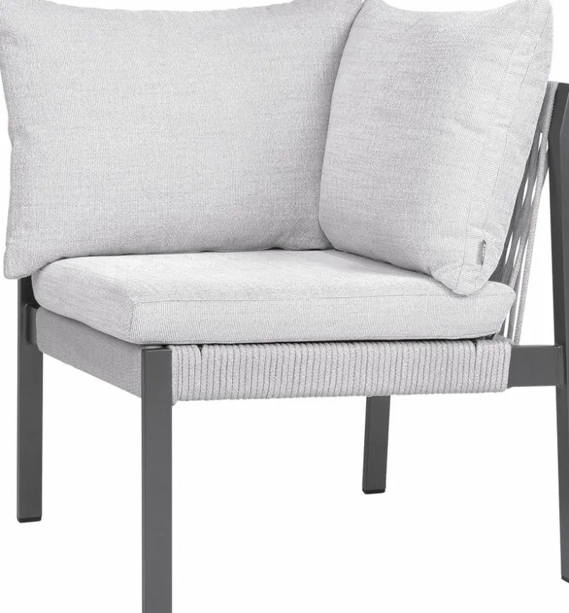 Loungemöbel-Sets|Stern Lounge-Sofa Tammo Eckelement Perlgrau