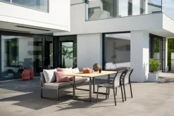 Stern Loungemöbel-Sets-Lounge-Sofa Tammo 2-Sitzer Granitgrau