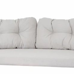 Cane-line Gartenbank-Auflagen-Loungesofa-Kissensatz Ocean 2-Sitzer Hellgrau