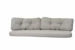Cane-line Gartenbank-Auflagen-Loungesofa-Kissensatz Ocean 3-Sitzer Light Brown