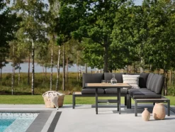 Loungetisch Elora 110 x 110 cm<Brafab Hot