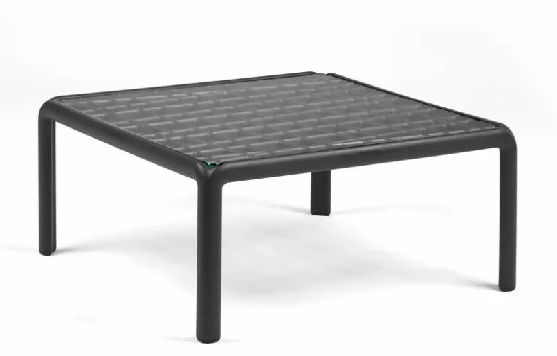 Loungetische|Nardi Loungetisch Komodo 5 70 x 70 cm Anthrazit