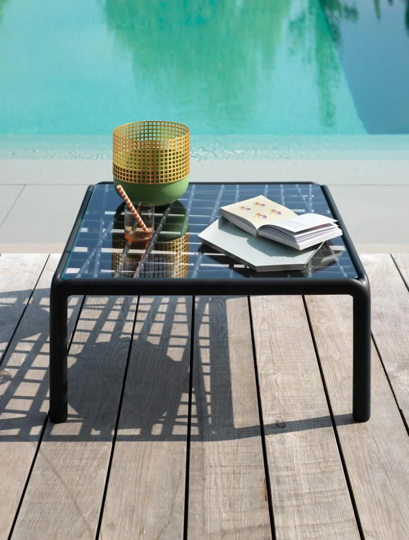 Loungetische|Nardi Loungetisch Komodo 5 70 x 70 cm Anthrazit