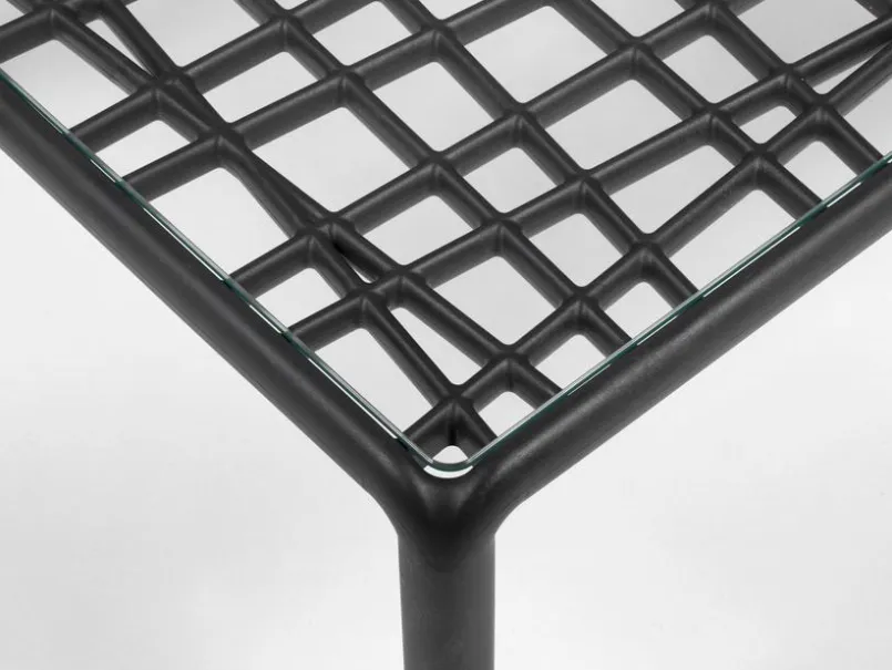 Loungetische|Nardi Loungetisch Komodo 5 70 x 70 cm Anthrazit