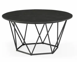 Loungetische-Loungetisch Paris ⌀ 89 cm Dunkelgrau