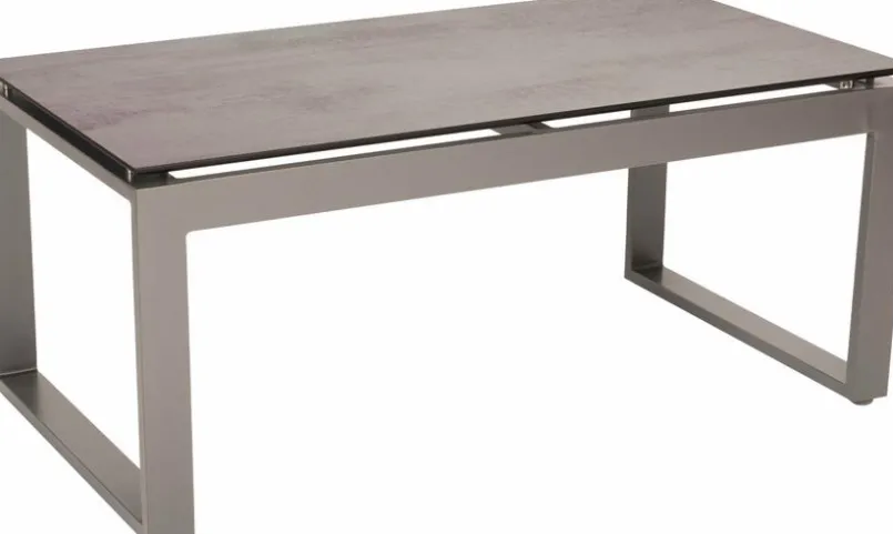 Stern Loungetische|Balkontische-Loungetisch Allround New Holly 110x60cm Zement hell