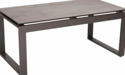 Loungetische|Gartentische|Stern Loungetisch Allround New Holly 110x60cm Zement hell