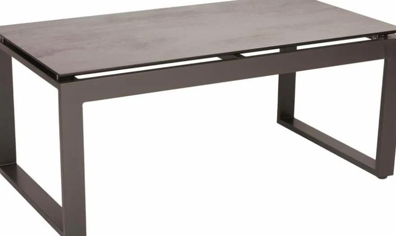 Loungetische|Gartentische|Stern Loungetisch Allround New Holly 110x60cm Zement hell