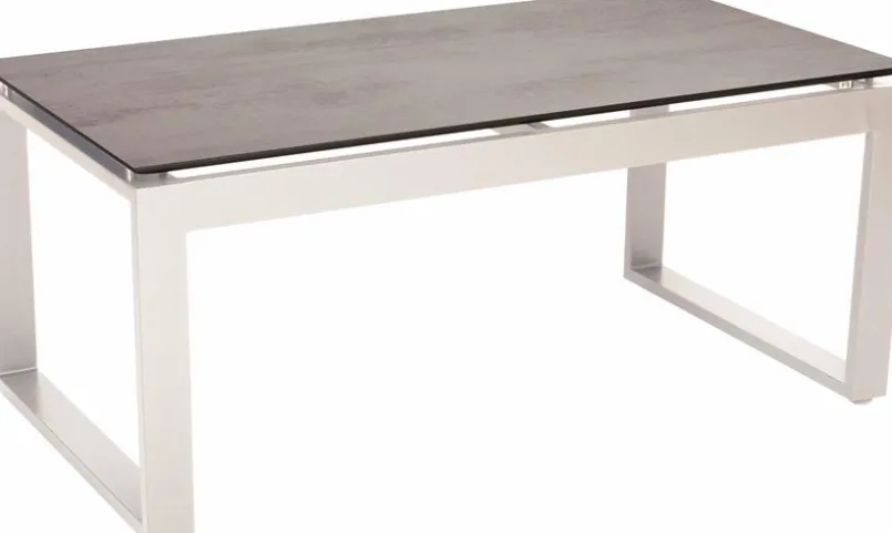 Loungetische|Balkontische|Stern Loungetisch Allround New Holly 110x60cm Zement hell