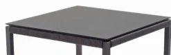 Loungetische|solpuri Loungetisch Club Lounge 80 x 80 cm Anthrazit