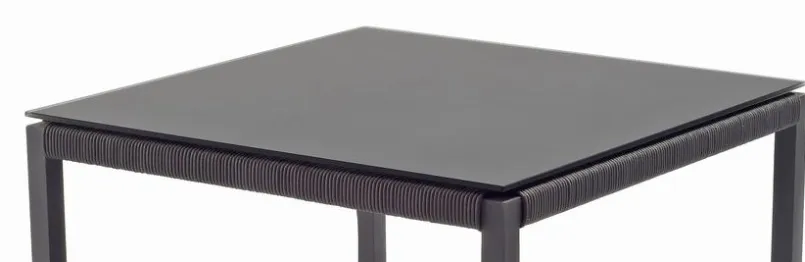 Loungetische|solpuri Loungetisch Club Lounge 80 x 80 cm Anthrazit