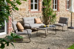 Loungetische|SCHÖNER WOHNEN-Kollektion Loungetisch Fontein 120 x 60 cm Grau