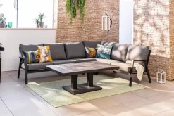 Loungetische-Loungetisch Lyon 140 x 85 cm Grau