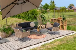 idyl Loungetische-Loungetisch Matur ⌀ 73 cm Anthrazit