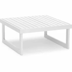Loungetische|Stern Loungetisch New Holly 72 x 72 cm Weiß