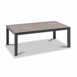 Loungetische-Loungetisch Riverton 120 x 70 cm Schwarz