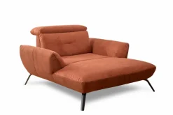 Sessel-Loveseat Seattle Kupfer