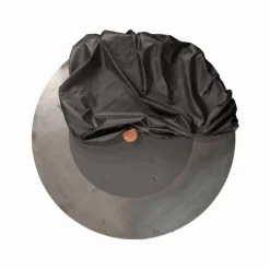 OFYR Grillzubehör-Löschabdeckel Schutzabdeckung Schwarz