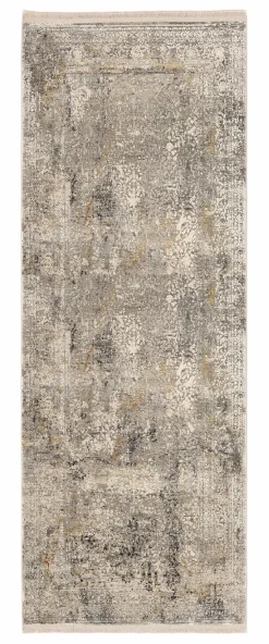 Vintage Teppiche|Moderne Teppiche| Läufer Farina 80 x 200 cm Grau