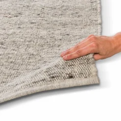 TISCA Natur(Look) Teppiche-Läufer Loft 70 x 300 cm Grau