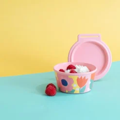 Koziol Lunchboxes|Vorratsdosen-Lunchbox Nora Blooms 250 ml Pink