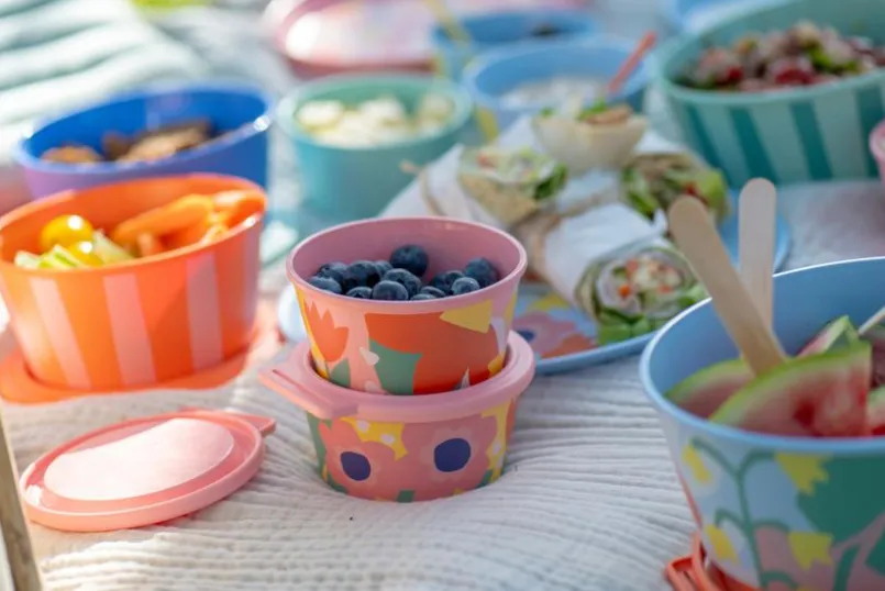 Koziol Lunchboxes|Vorratsdosen-Lunchbox Nora Blooms 250 ml Pink