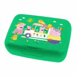 Koziol Lunchboxes|Vorratsdosen-Lunchbox Peppa Pig 19 x 13,5 cm Grün