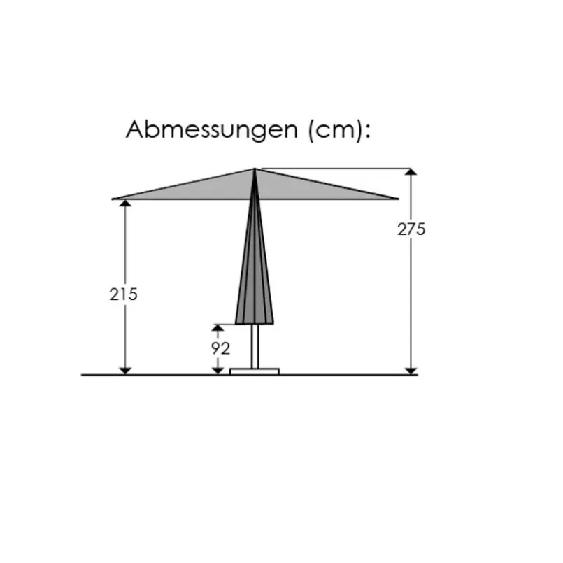 Marktschirm Rooftop 350 cm<Schneider Schirme Clearance