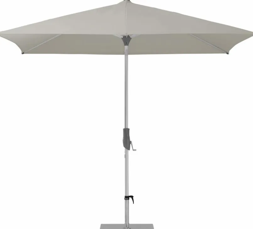 Sonnenschirme|Glatz Marktschirm Alu Twist 250 x 200 cm Beige