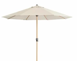 Sonnenschirme|Doppler Marktschirm Alu Wood ø 350 cm Beige