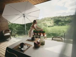 Glatz Sonnenschirme-Marktschirm Alu-Smart Ø 250 cm Off White