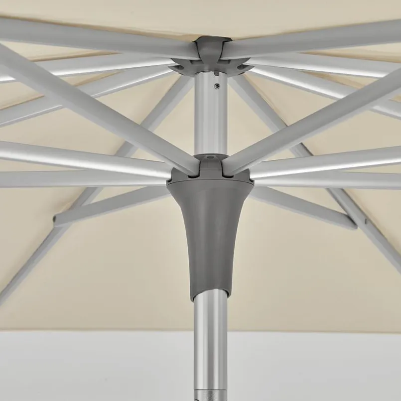 Sonnenschirme|Glatz Marktschirm Alu-Smart Ø 250 cm Hellgrau