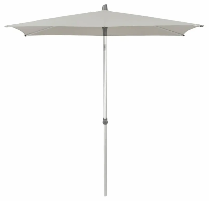 Sonnenschirme|Glatz Marktschirm Alu-Smart 210 x 150 cm Hellgrau