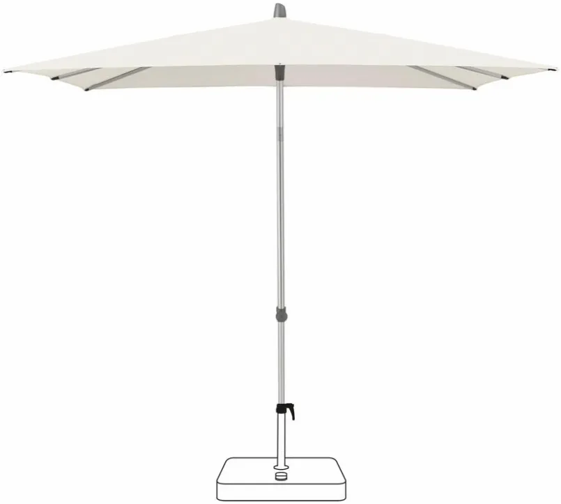 Marktschirm Alu-Smart 250 x 200 cm<Glatz Outlet