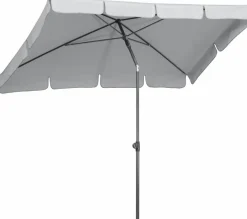 Balkonschirme|Sonnenschirme|Schneider Schirme Marktschirm Aquila 265 x 150 cm Hellgrau