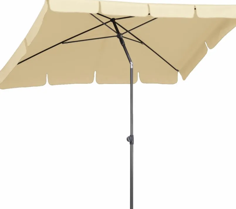 Sonnenschirme|Balkonschirme|Schneider Schirme Marktschirm Aquila 265 x 150 cm Natur