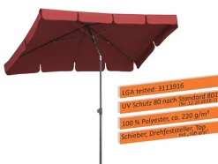 Marktschirm Aquila 225 x 120 cm<Schneider Schirme Clearance