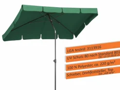 Marktschirm Aquila 265 x 150 cm<Schneider Schirme Outlet