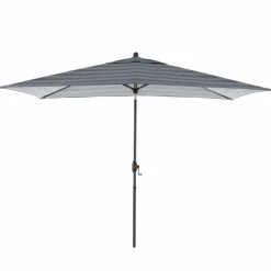 Sonnenschirme|Doppler Marktschirm Auto Tilt 300 x 200 cm Anthrazit / Silber